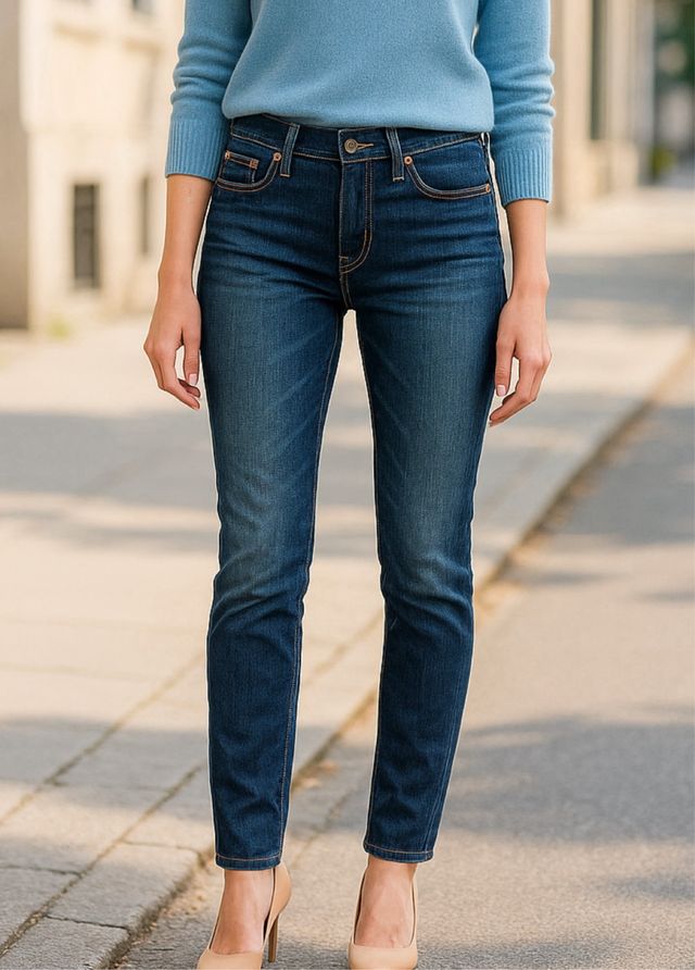 Jeans Slim Leg SQIN Donna - Come Nuovi