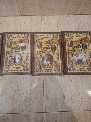 Colección novelas de Julio verne