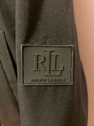 Parka de plumas Ralph Lauren Negra con Capucha