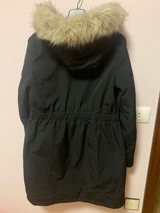 Parka de plumas Ralph Lauren Negra con Capucha