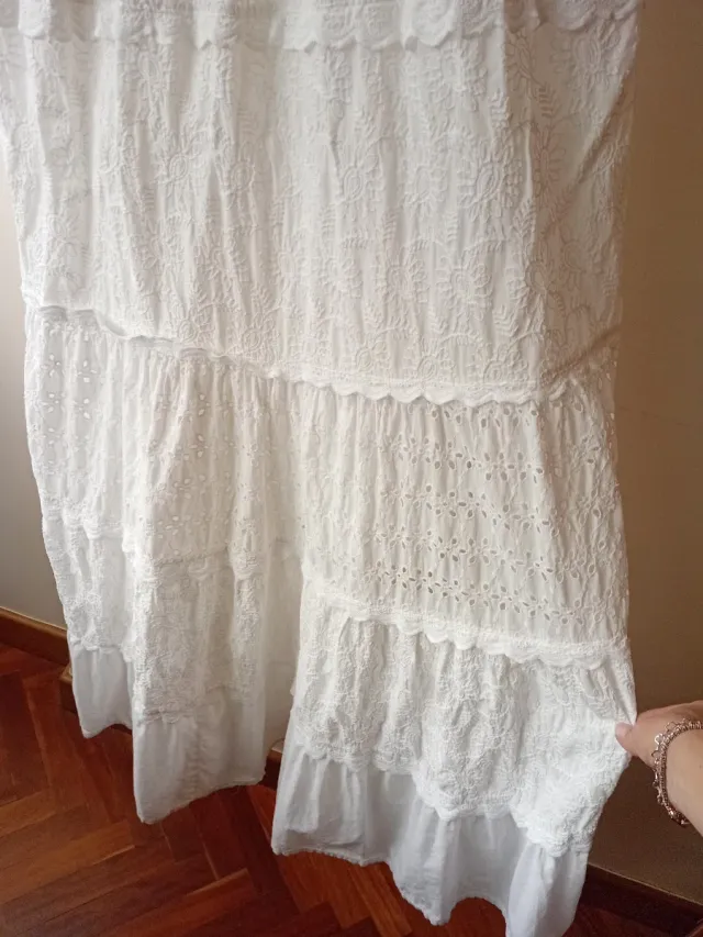 Vestido ibicenco, tipo boho