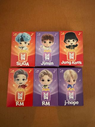 Tiny Tan BTS McDonald's Figuras Coleccionables