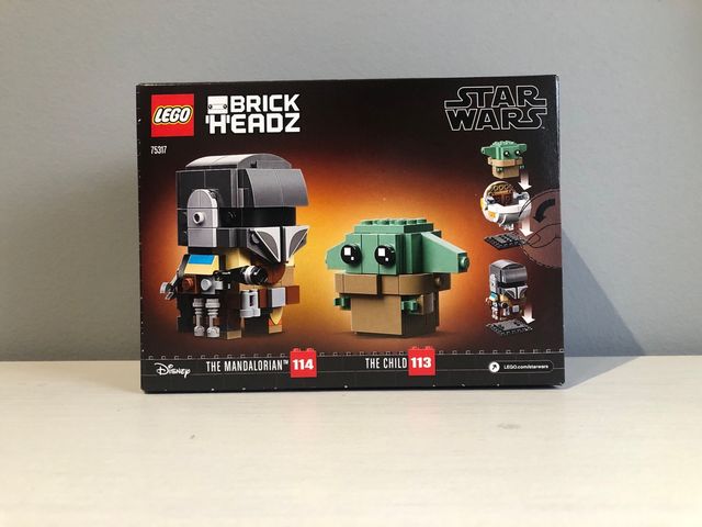 LEGO BrickHeadz Star Wars Mandalorian e a Criança