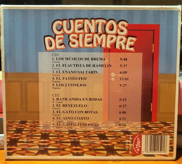 2 CDs Cuentos Infantiles de Siempre
