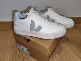 Zapatillas Veja Campo Verde Menta Poco Uso
