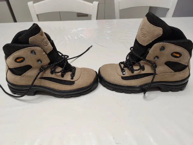 Scarponcini Tecnica donna beige/nero taglia 36