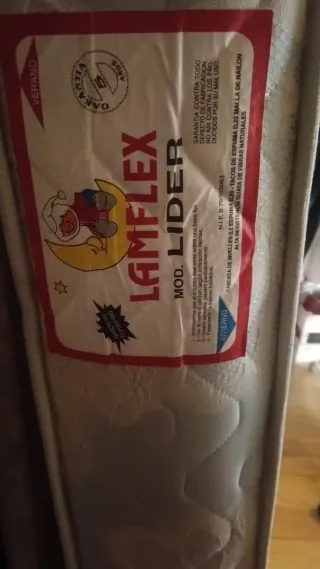 Colchón y somier 110 muelles