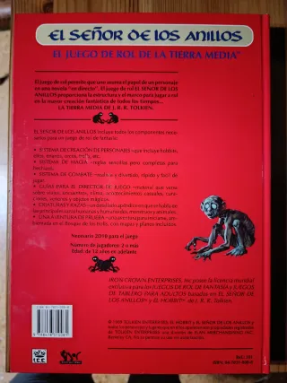 El Señor de los Anillos Juego de Rol