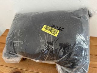 Cama para perros/gatos forma dona gris