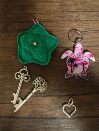 Colgante a forma de corazón