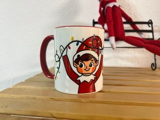 Taza Elfo Navidad Personalizada con nombre