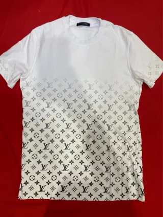T-shirt monogram bianca