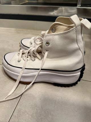 Converse Run Star Hike Blancas Talla 38.5