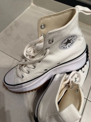 Converse Run Star Hike Blancas Talla 38.5