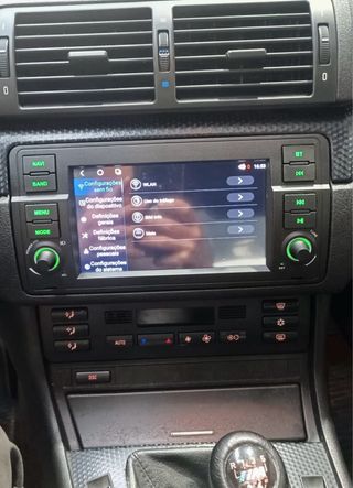 BMW E46 Suporte Rádio - Climatizaçao