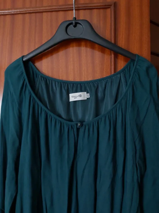 Fórmula Joven Vestido Verde intenso - Como Nuevo