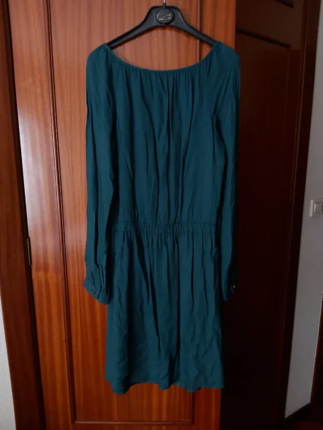 Fórmula Joven Vestido Verde intenso - Como Nuevo
