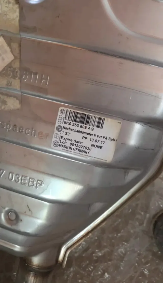 Silenciador Tubo de escape Audi A5 - 8K0253609AG