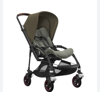 Carro Bugaboo Bee5 Verde y Gris