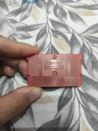 Pokémon Rosso Fuoco GBA + custodia protettiva 