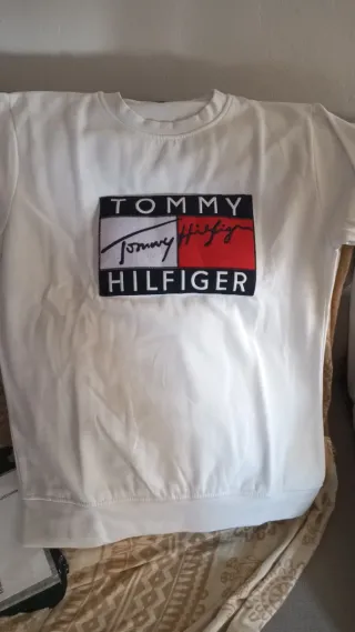Sudadera Tommy Hilfiger Blanca