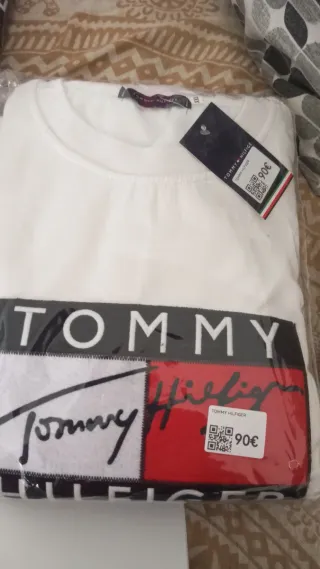 Sudadera Tommy Hilfiger Blanca