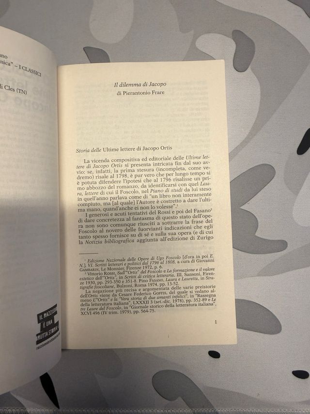 Ultime lettere di Jacopo Ortis