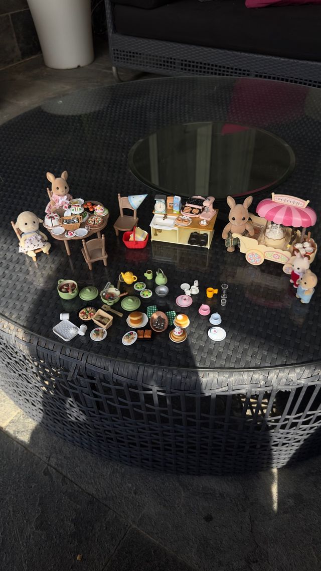 Lote Sylvanian Families Set Cocina y Comida