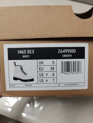 Scarponcini Dr. Martens bianchi