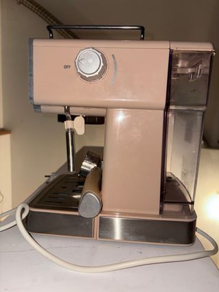 Cafetera Retro Cumbia Beige