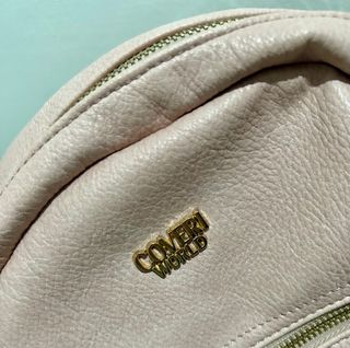 Zaino Coveri rosa chic