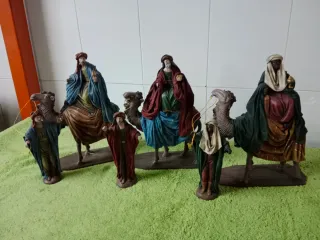 Figuras Belén Reyes Magos Camellos