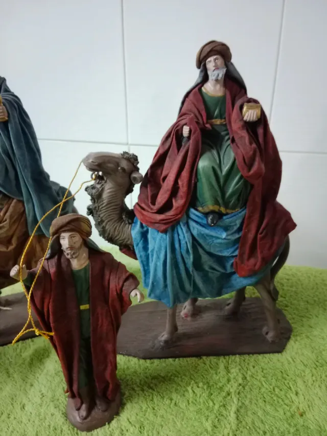 Figuras Belén Reyes Magos Camellos