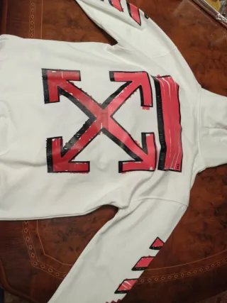 Felpa stile Off-White di alta qualità