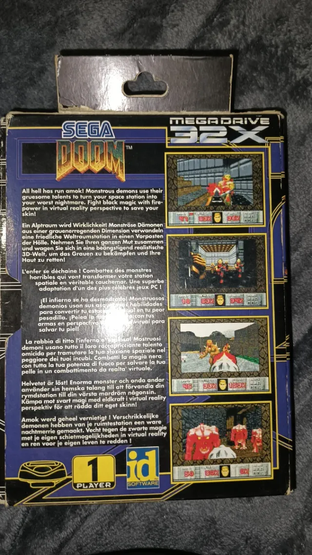 Doom Sega Mega Drive 32X FPS