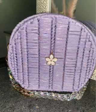 Borsa fatta a mano chic viola