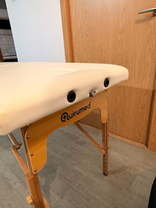 Camilla plegable madera