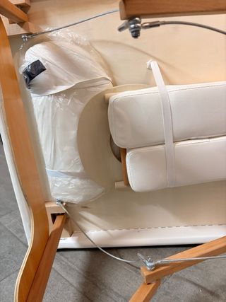 Camilla plegable madera