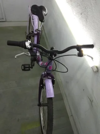 Bicicleta 24 Morada