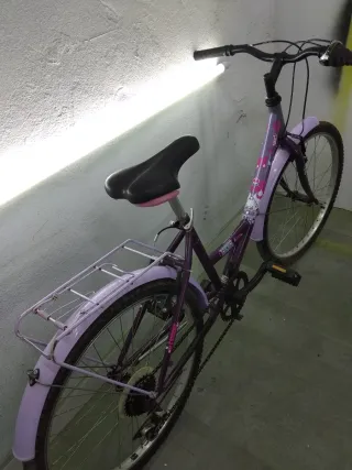 Bicicleta 24 Morada
