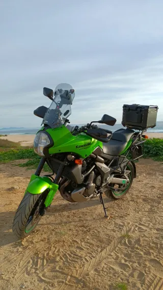Kawasaki Versys 650 2008 Verde Lima