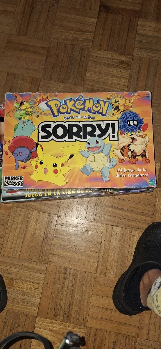 Juego de Mesa Pokémon Sorry! Parker
