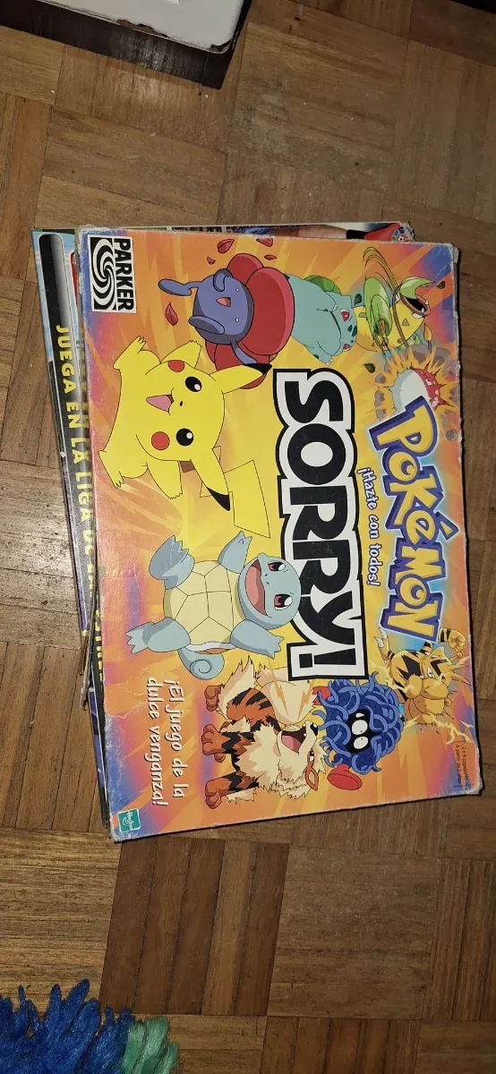 Juego de Mesa Pokémon Sorry! Parker