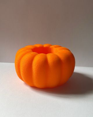 Set 2 Portacandele Zucca Fantasma Halloween