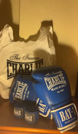 Guantes de boxeo Charlie azules