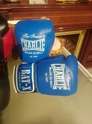 Guantes de boxeo Charlie azules
