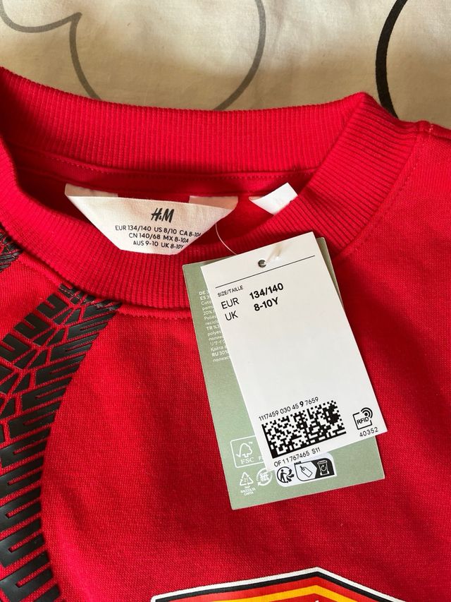 Sudadera infantil Hot Wheels H&M