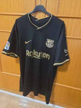 Camiseta Barça Negra 20-21 XL F. De Jong 21