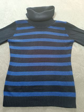 JERSEY CUELLO ALTO DE MUJER. TALLA S/M