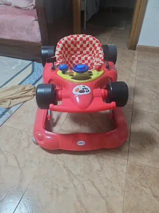Andador de bebé coche de carreras